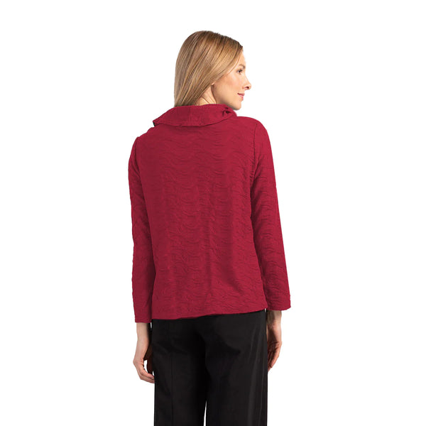 Waterfall Knit Cowl Top