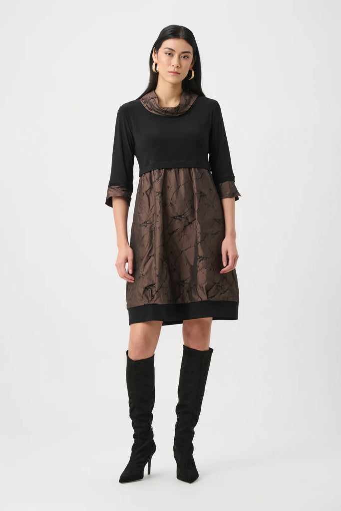 acka♡ sherr tweed cocoon dress Jacquard Memory & Silky Knit Cocoon Dress – Steppin' Out