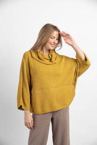 Autumn Breeze Cowl Poncho