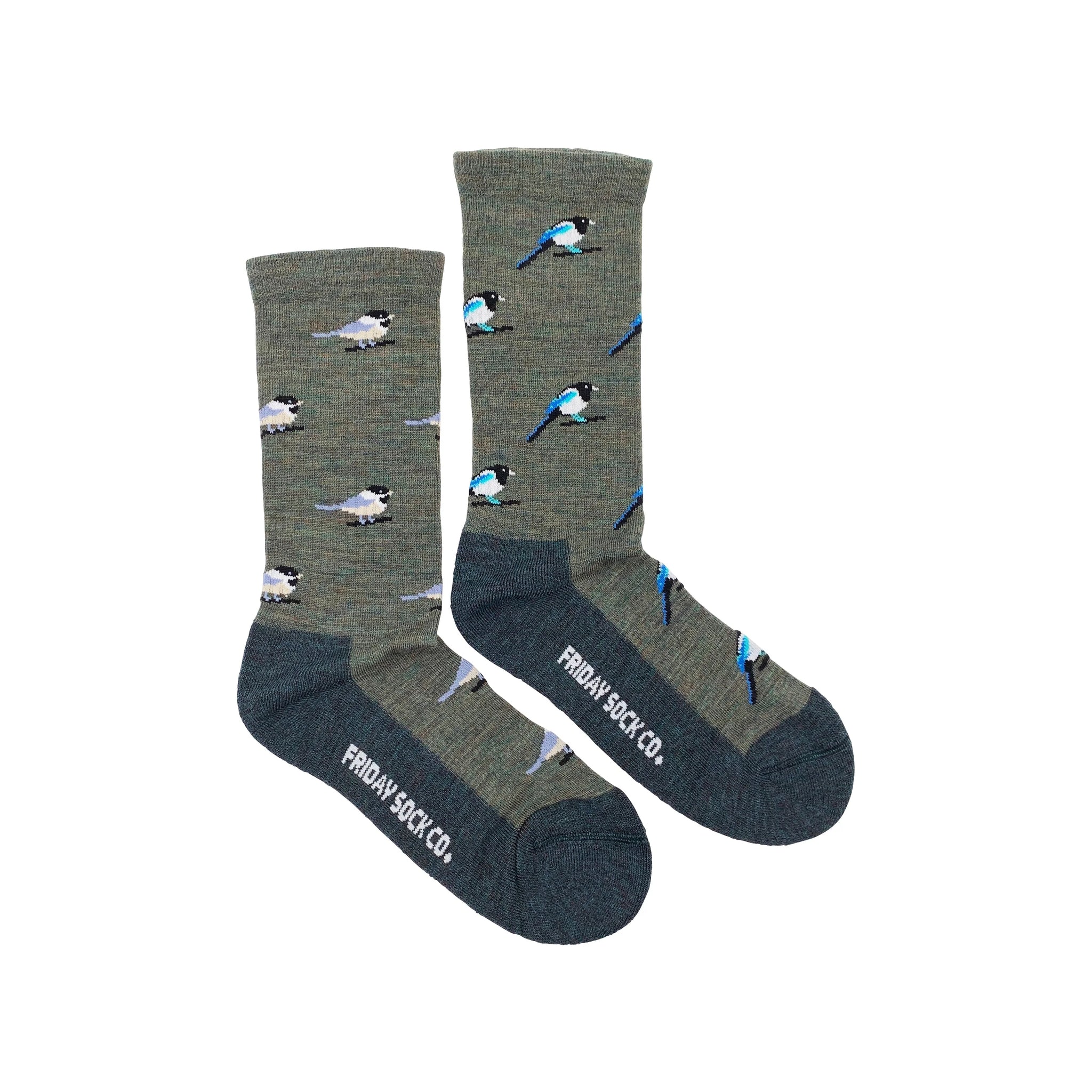 womens merino wool dress socks Women's Chickadee & Magpie Merino Wool Socks – Steppin' Out