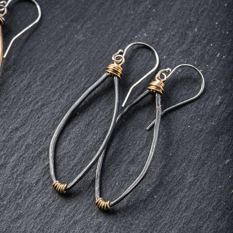 Dahlia Drop Earrings Small