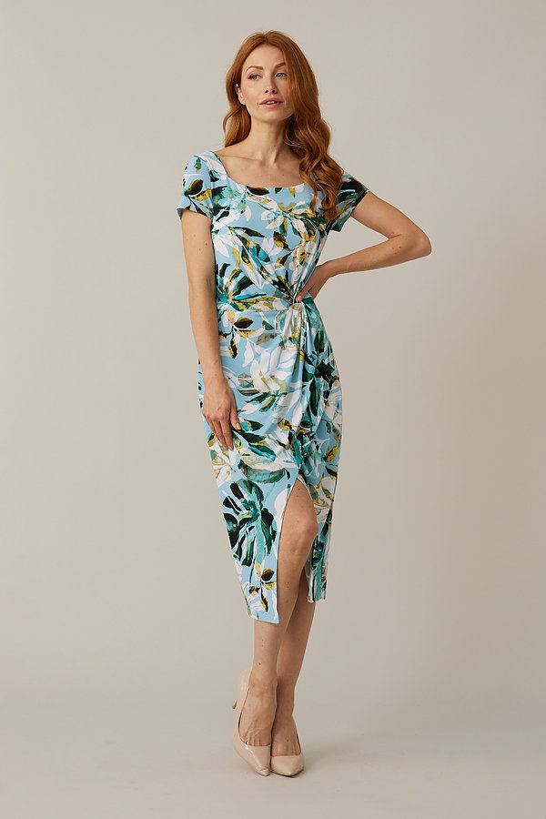 Joseph Ribkoff Tropical Print Dress 221225