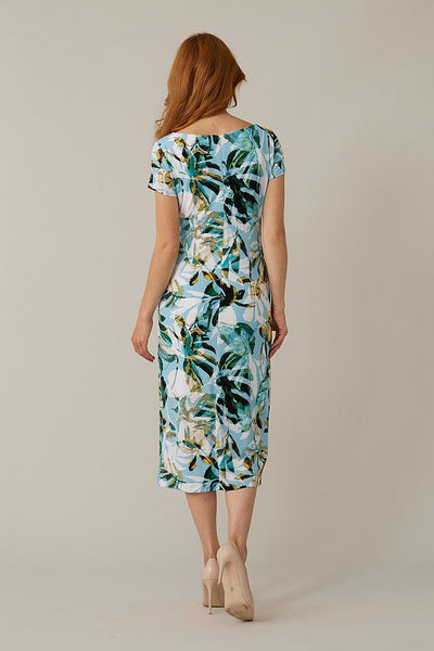 Joseph Ribkoff Tropical Print Dress 221225