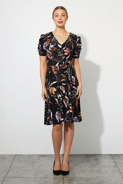 Floral Motif Dress Style 223086