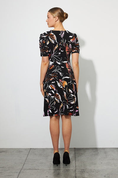 Floral Motif Dress Style 223086