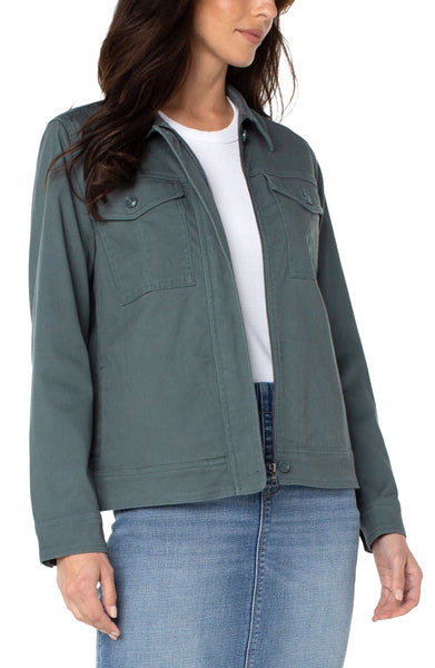 Hooded Raglan Popover