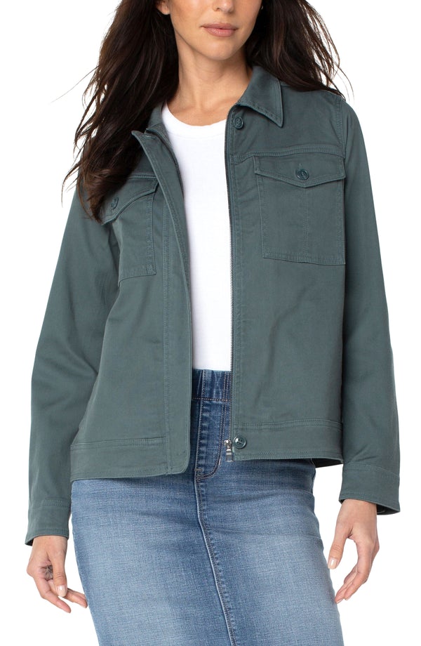 Hooded Raglan Popover