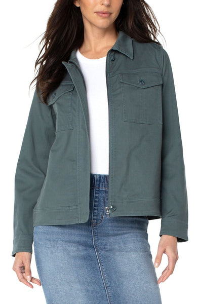 Hooded Raglan Popover