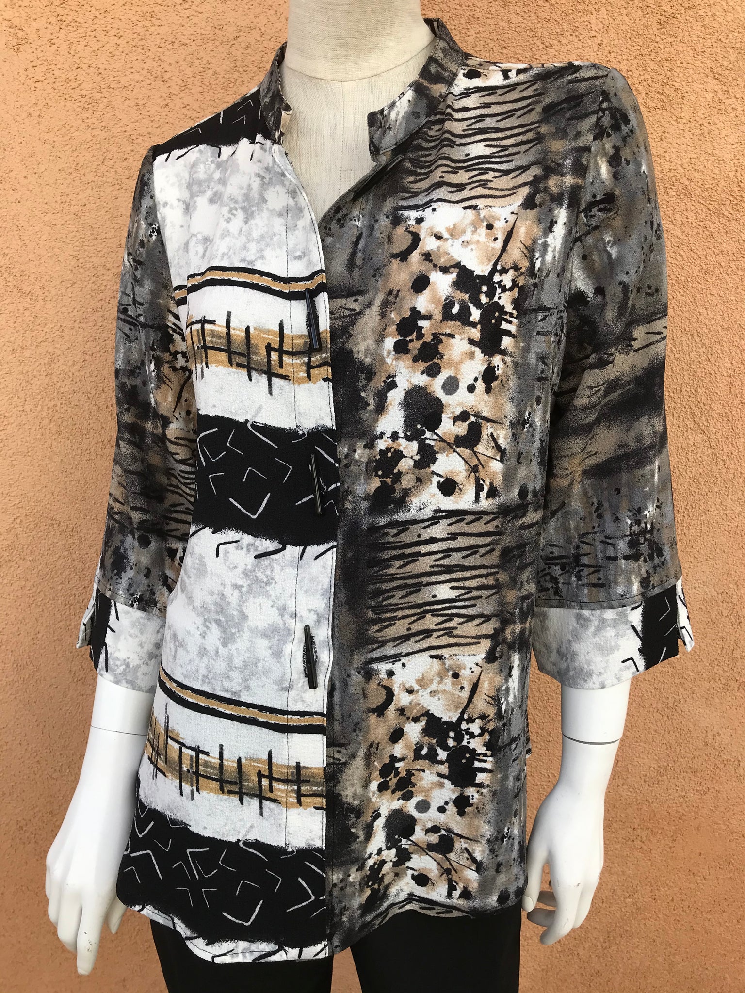 Abstract Print Top