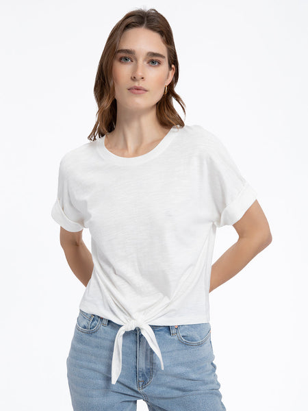 All Day Tie Tee