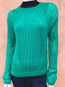 Hole in One Pointelle Sweater