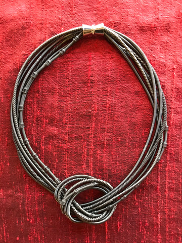 Texture Large Knot Necklace
